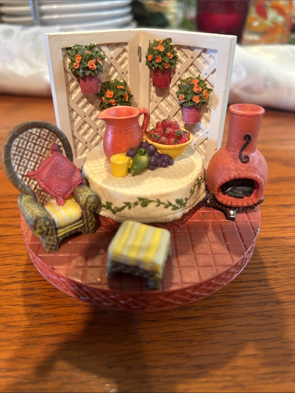 Our America by Yankee candle candle topper
